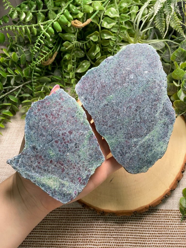 Ruby Fuschite Slab | Copper Ashes