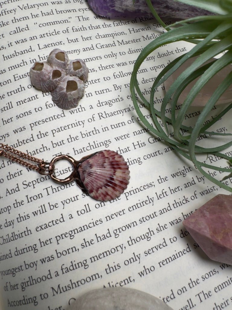 Scallop Shell Necklace | Copper Ashes
