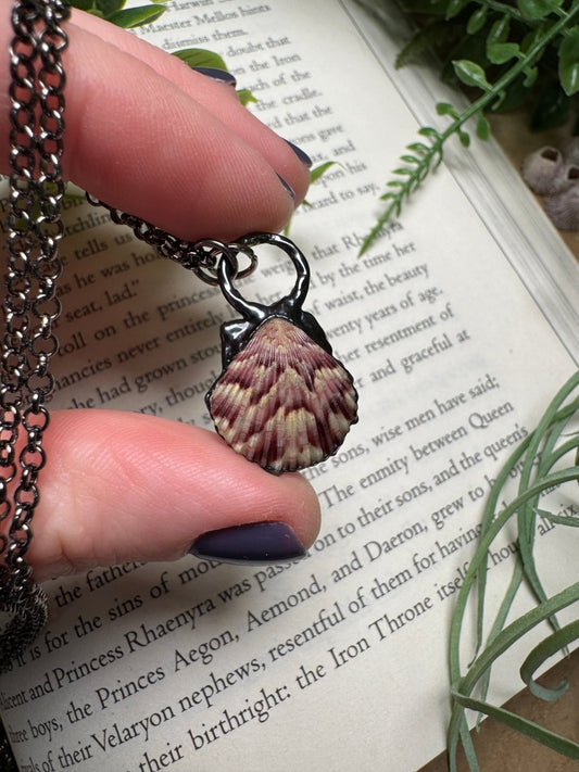 Scallop Shell Necklace | Copper Ashes