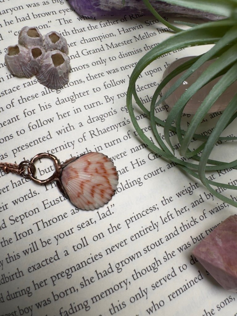 Scallop Shell Necklace | Copper Ashes