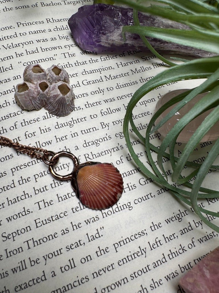 Scallop Shell Necklace | Copper Ashes