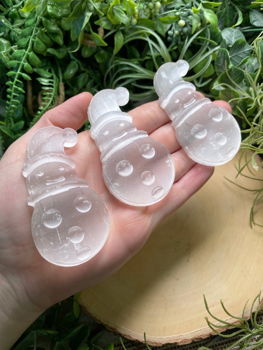 Selenite Snowman | Copper Ashes