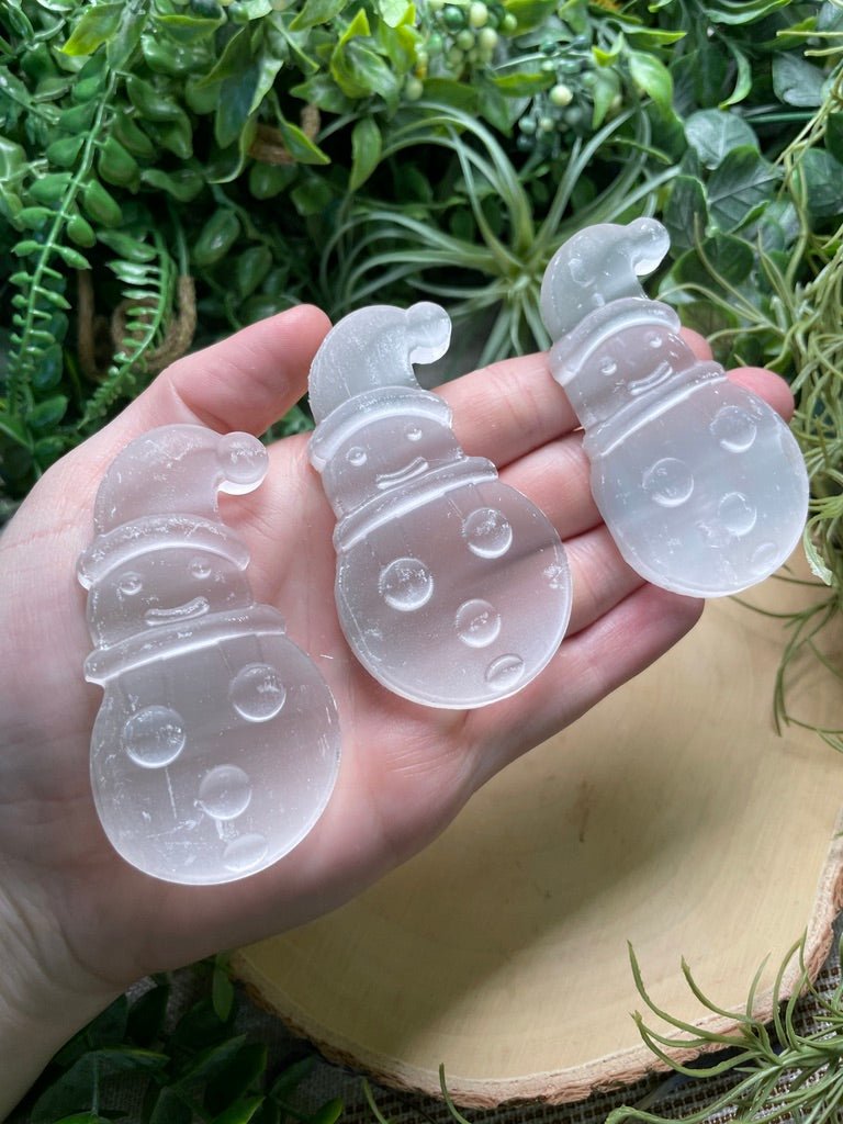 Selenite Snowman | Copper Ashes