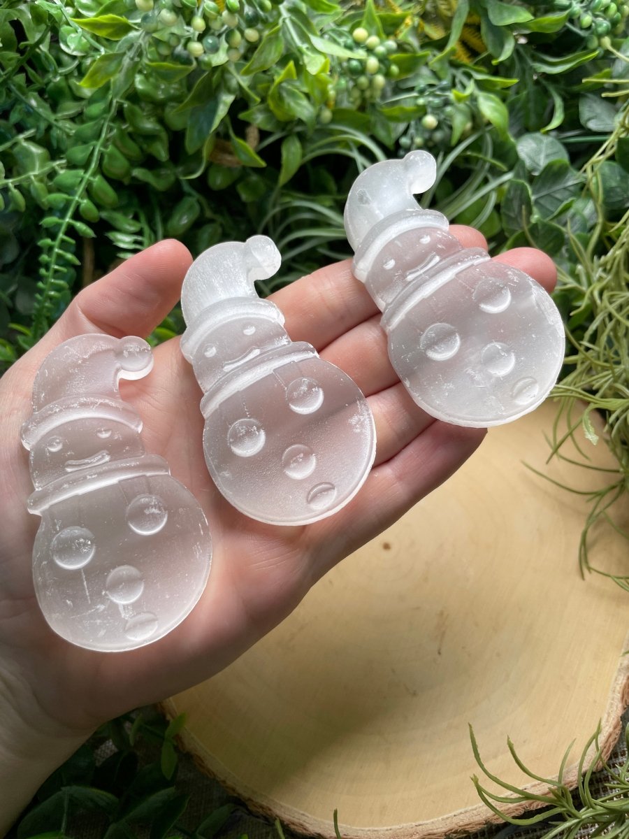 Selenite Snowman | Copper Ashes