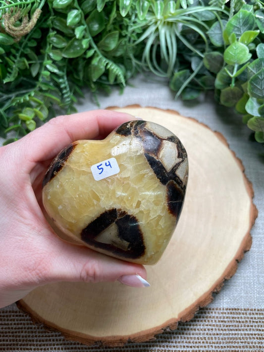 Septarian Heart | Copper Ashes