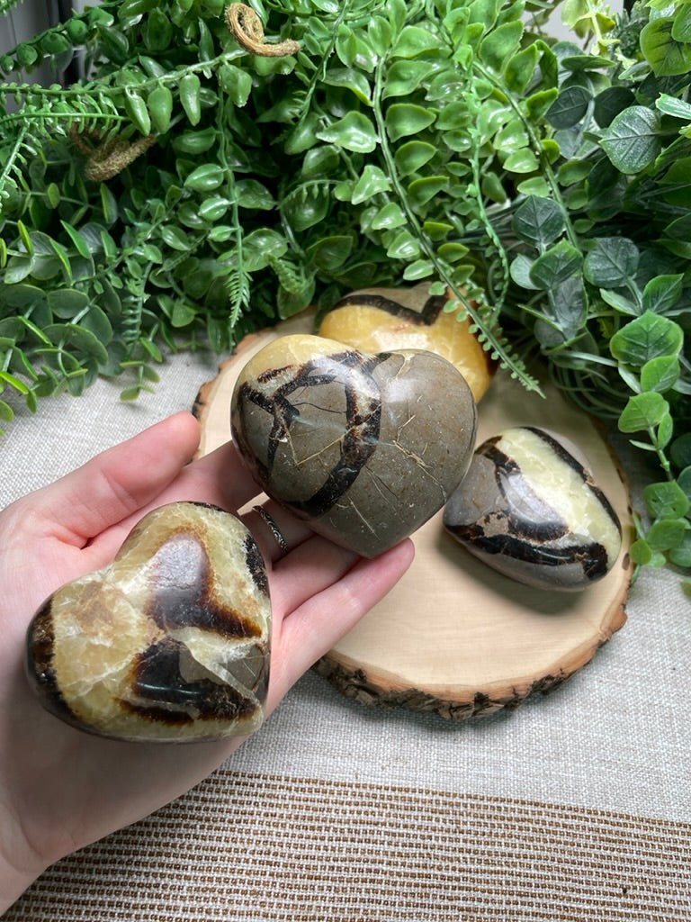 Septarian Heart | Copper Ashes