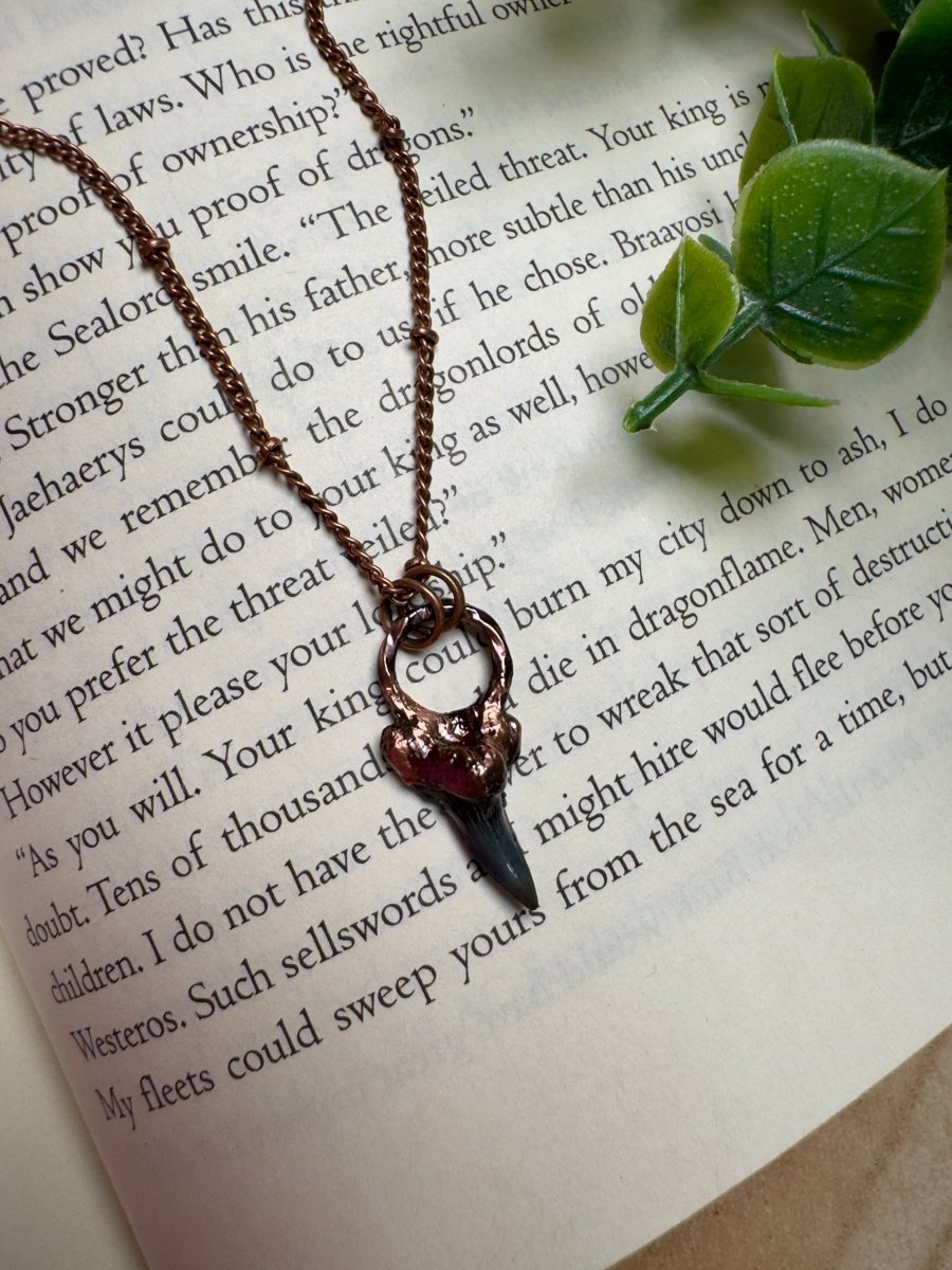 Shark Tooth Necklace | Copper Ashes