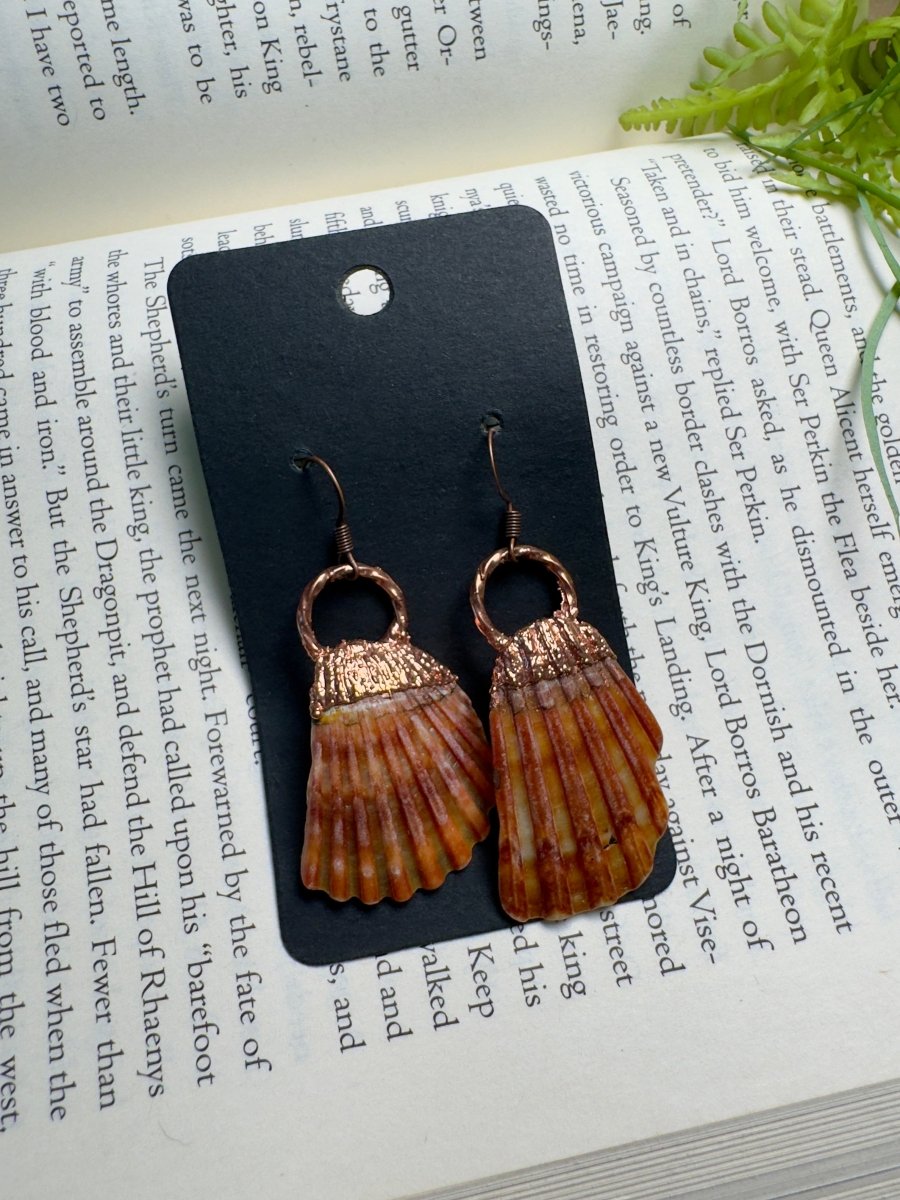 Shell Earrings | Copper Ashes