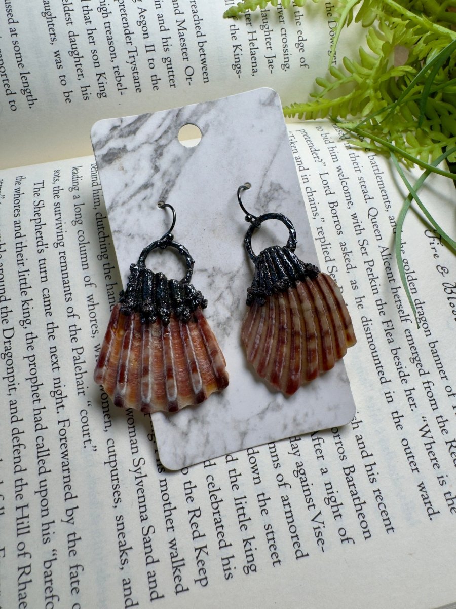 Shell Earrings | Copper Ashes