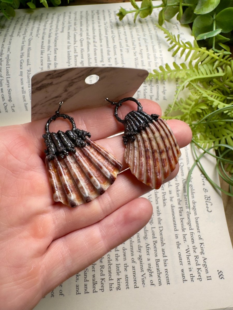 Shell Earrings | Copper Ashes