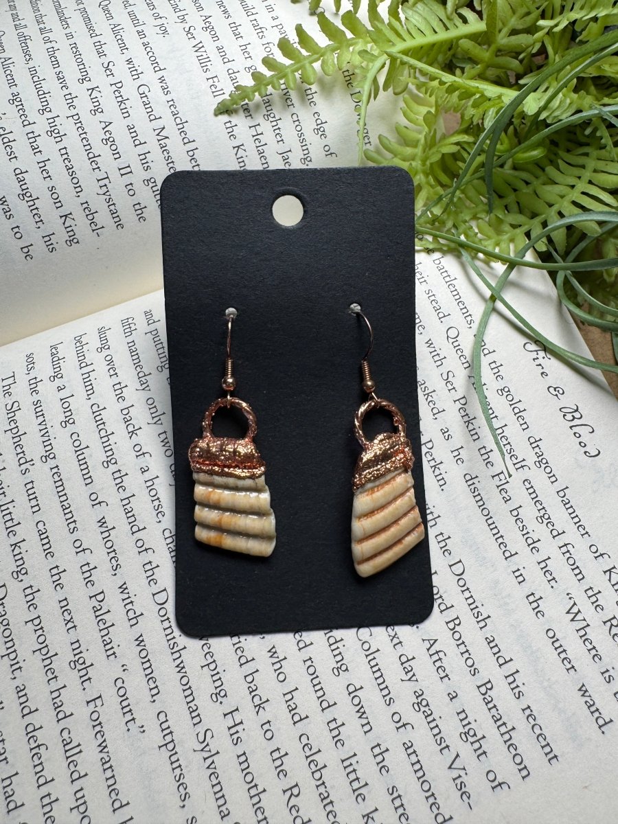 Shell Earrings | Copper Ashes