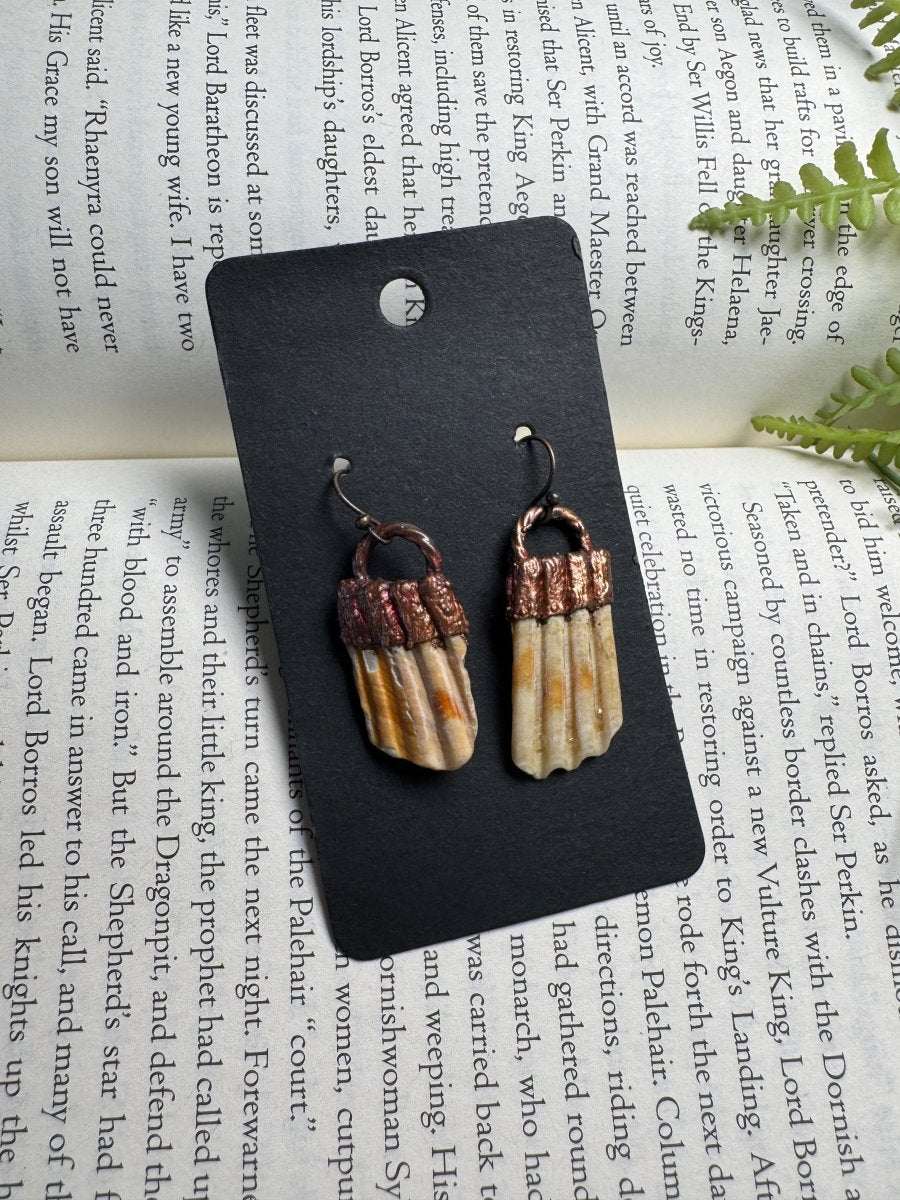 Shell Earrings | Copper Ashes