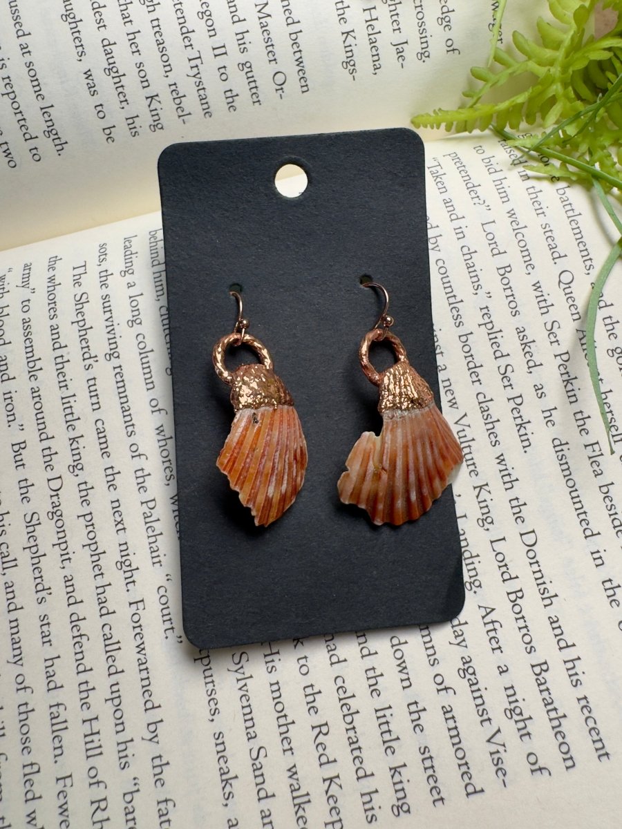 Shell Earrings | Copper Ashes