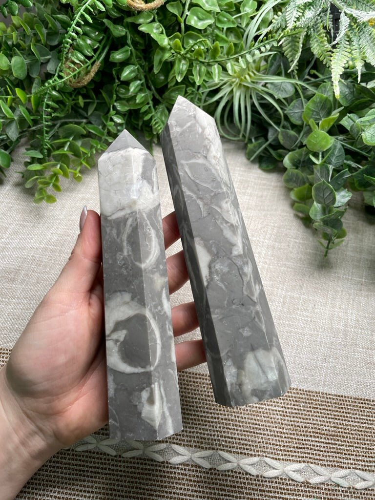 Shell Jasper Tower | Copper Ashes