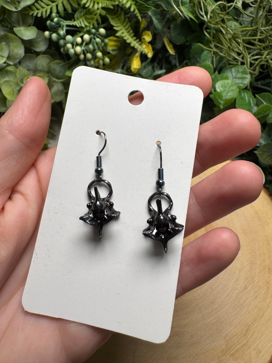 Snake Vertebrae Earrings | Copper Ashes