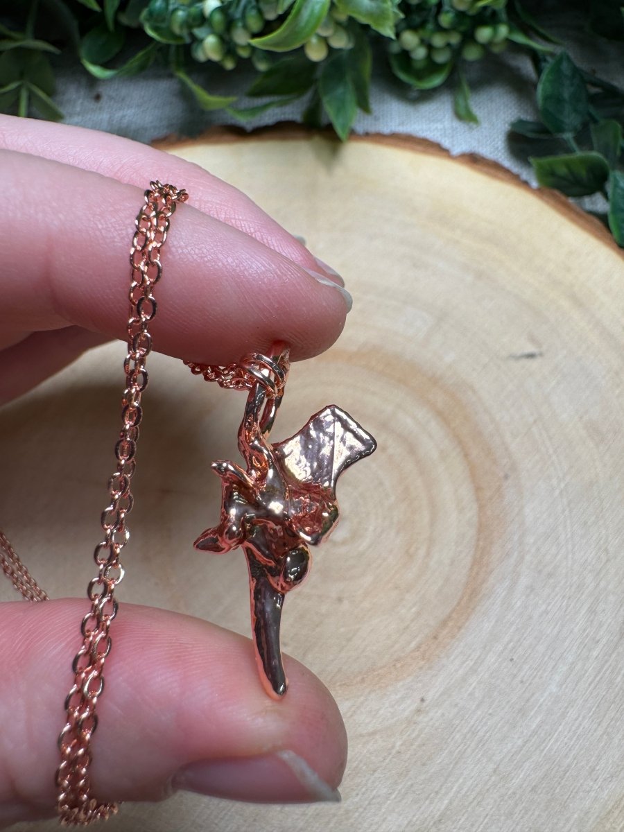 Snake Vertebrae Necklace | Copper Ashes