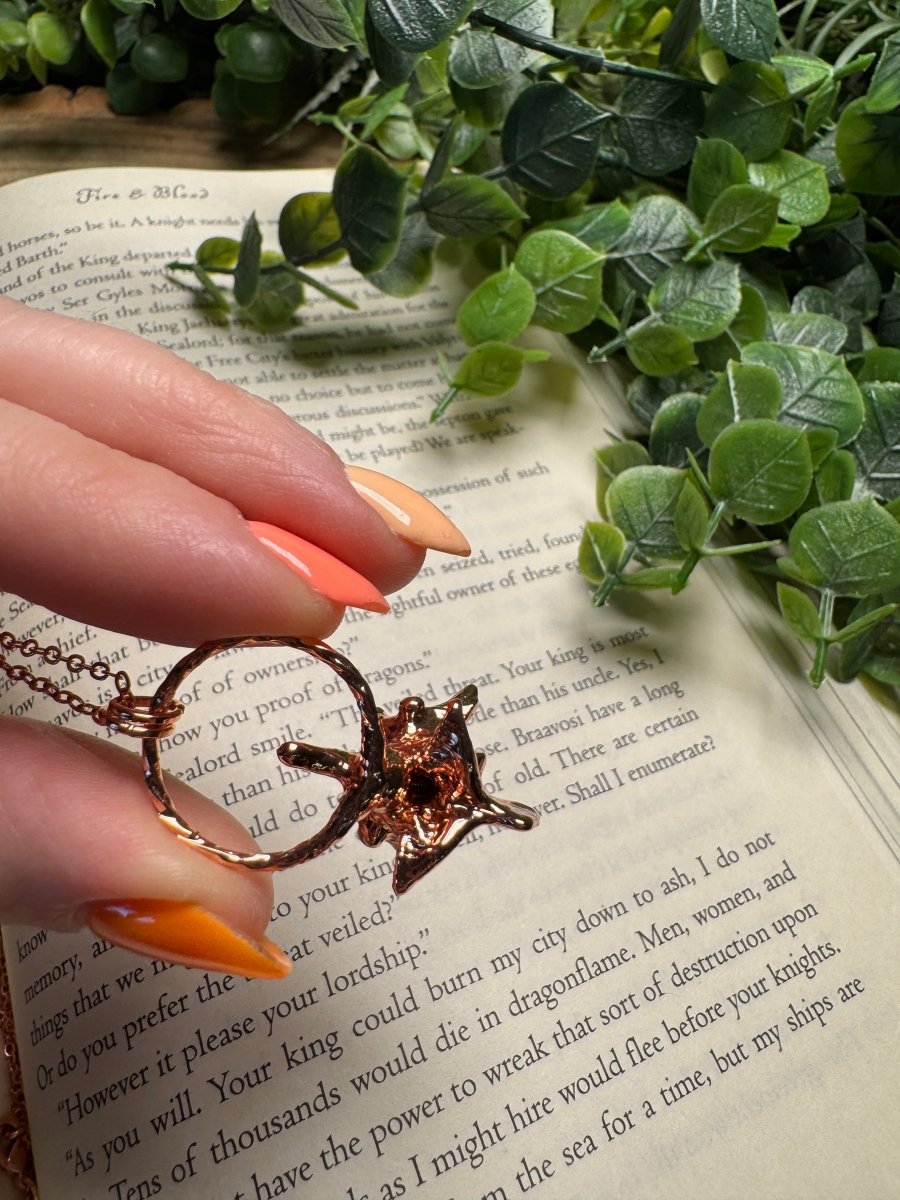 Snake Vertebrae Necklace | Copper Ashes