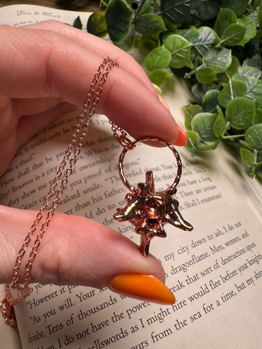 Snake Vertebrae Necklace | Copper Ashes