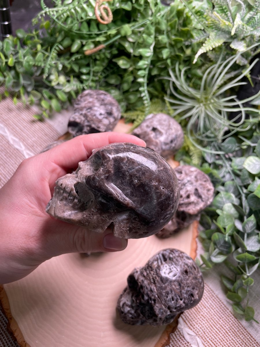 Sphalerite Skull | Copper Ashes