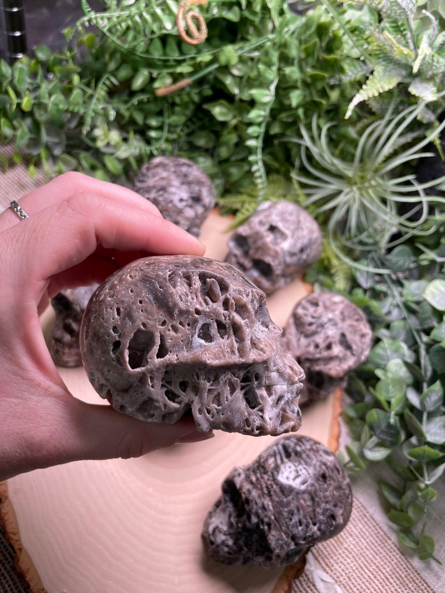 Sphalerite Skull | Copper Ashes