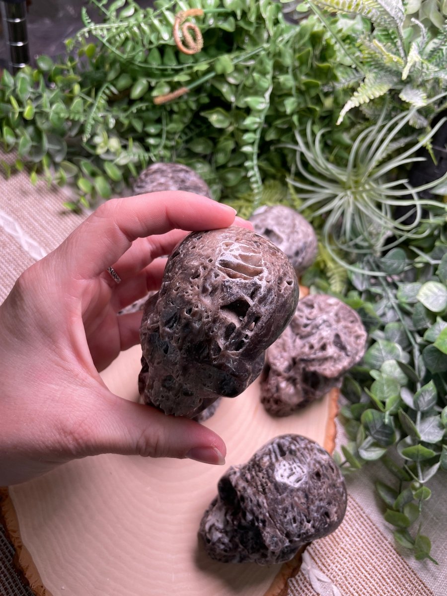 Sphalerite Skull | Copper Ashes