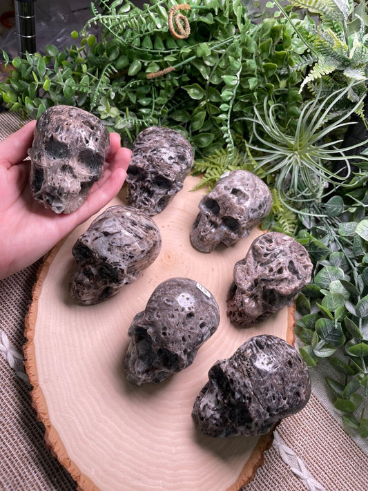 Sphalerite Skull | Copper Ashes