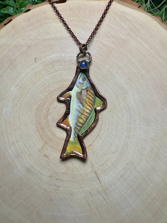 Spot and Labradorite Necklace | Copper Ashes