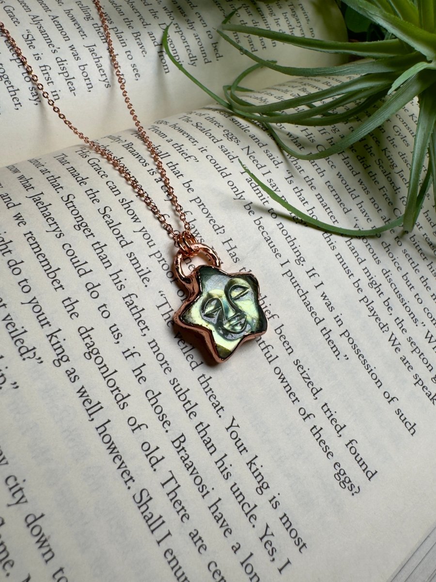 Star Labradorite Necklace | Copper Ashes