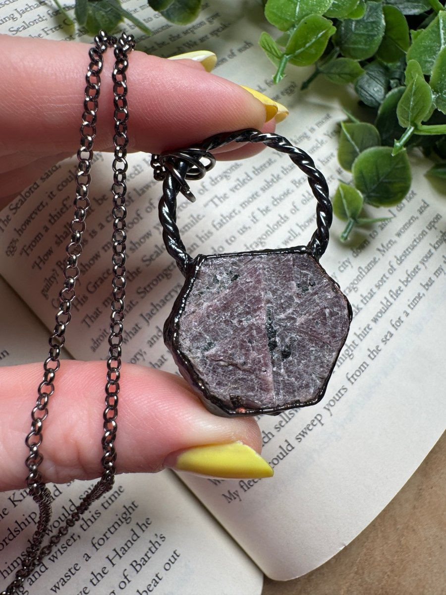 Star Ruby Necklace | Copper Ashes