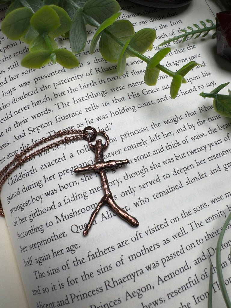 Stick Voodoo Doll Necklace | Copper Ashes