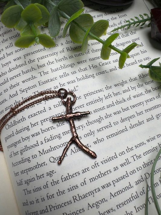 Stick Voodoo Doll Necklace | Copper Ashes