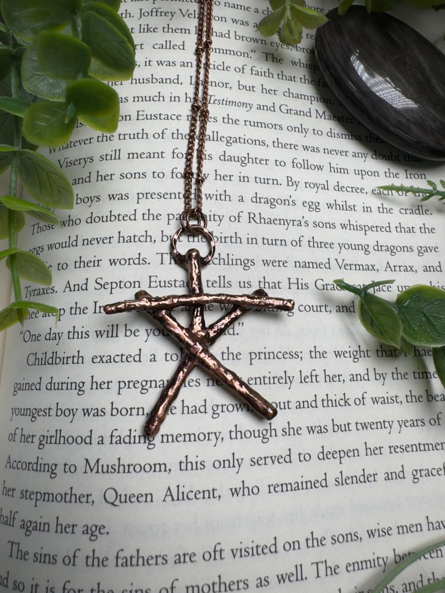 Stick Voodoo Doll Necklace | Copper Ashes