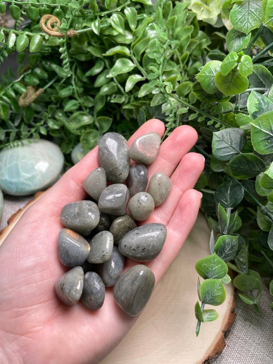 Sunset Labradorite Tumble | Copper Ashes