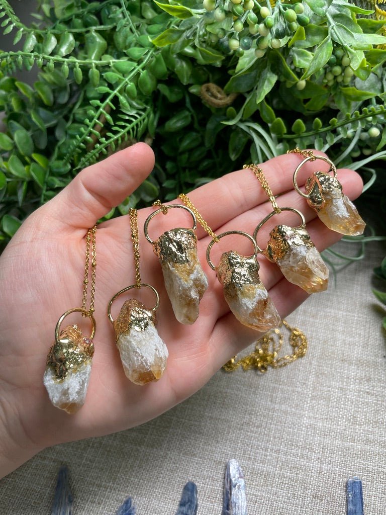 Sunshine Amethyst (Heat Treated) Necklace | Copper Ashes