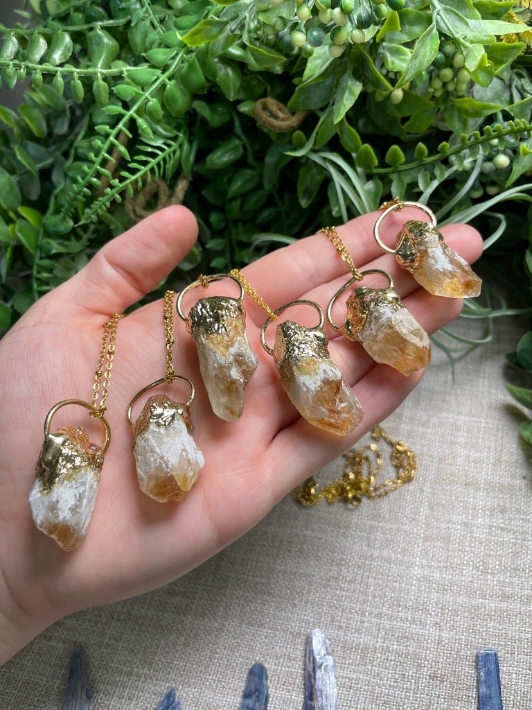 Sunshine Amethyst (Heat Treated) Necklace | Copper Ashes