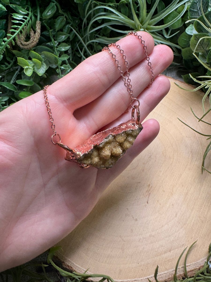 Sunshine Amethyst Necklace | Copper Ashes
