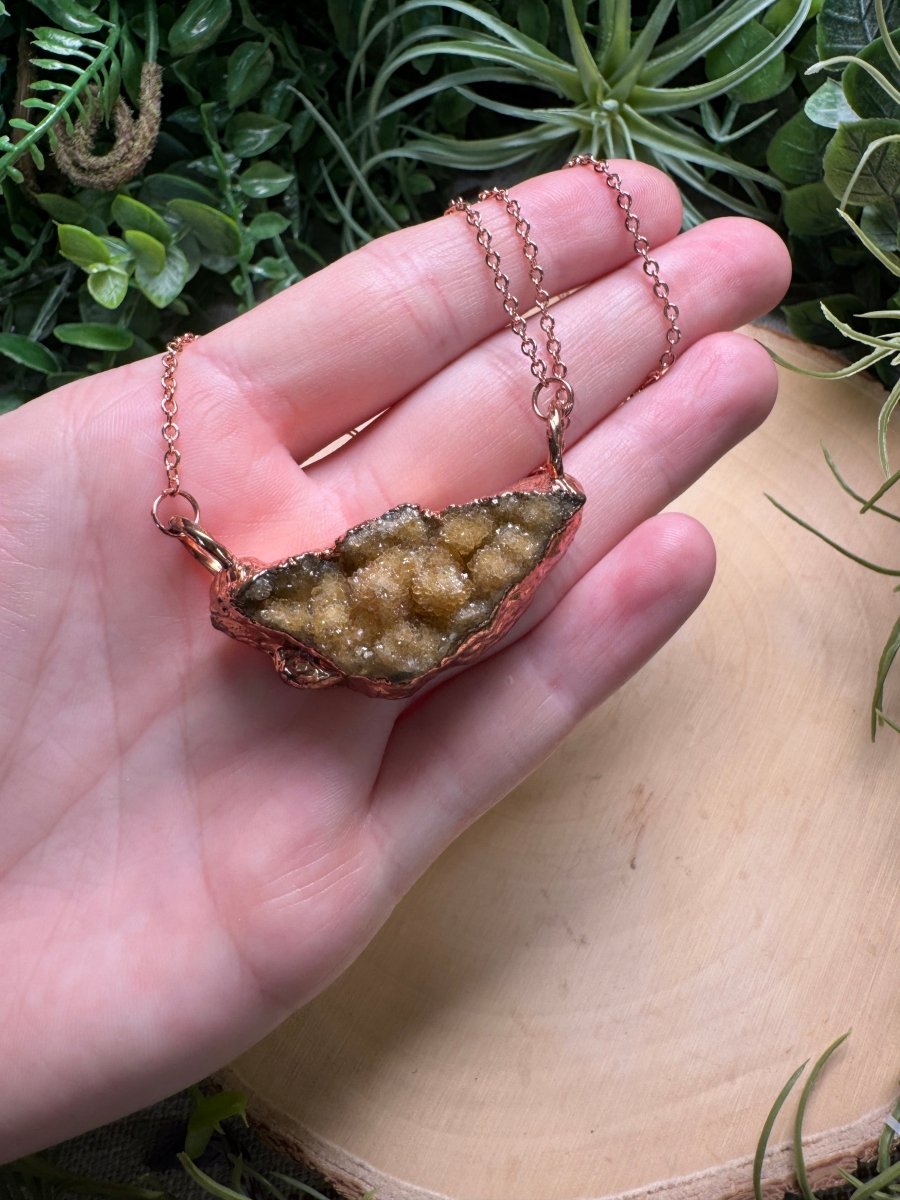 Sunshine Amethyst Necklace | Copper Ashes