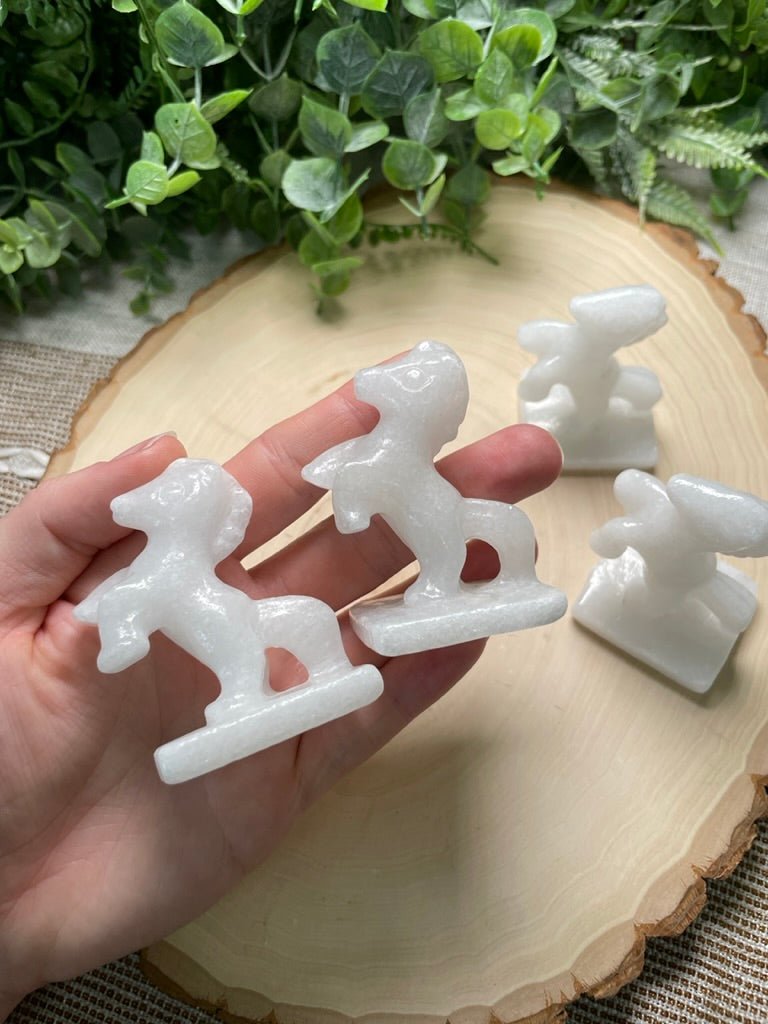 Synthetic Jade Horse | Copper Ashes