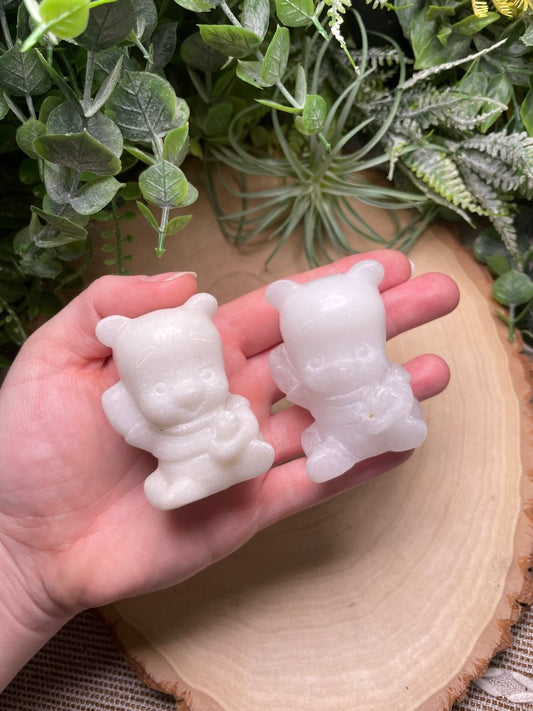 Synthetic Jade Winnie the Pooh | Copper Ashes