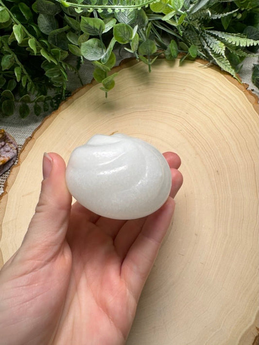 Synthetic White Jade Dumpling | Copper Ashes