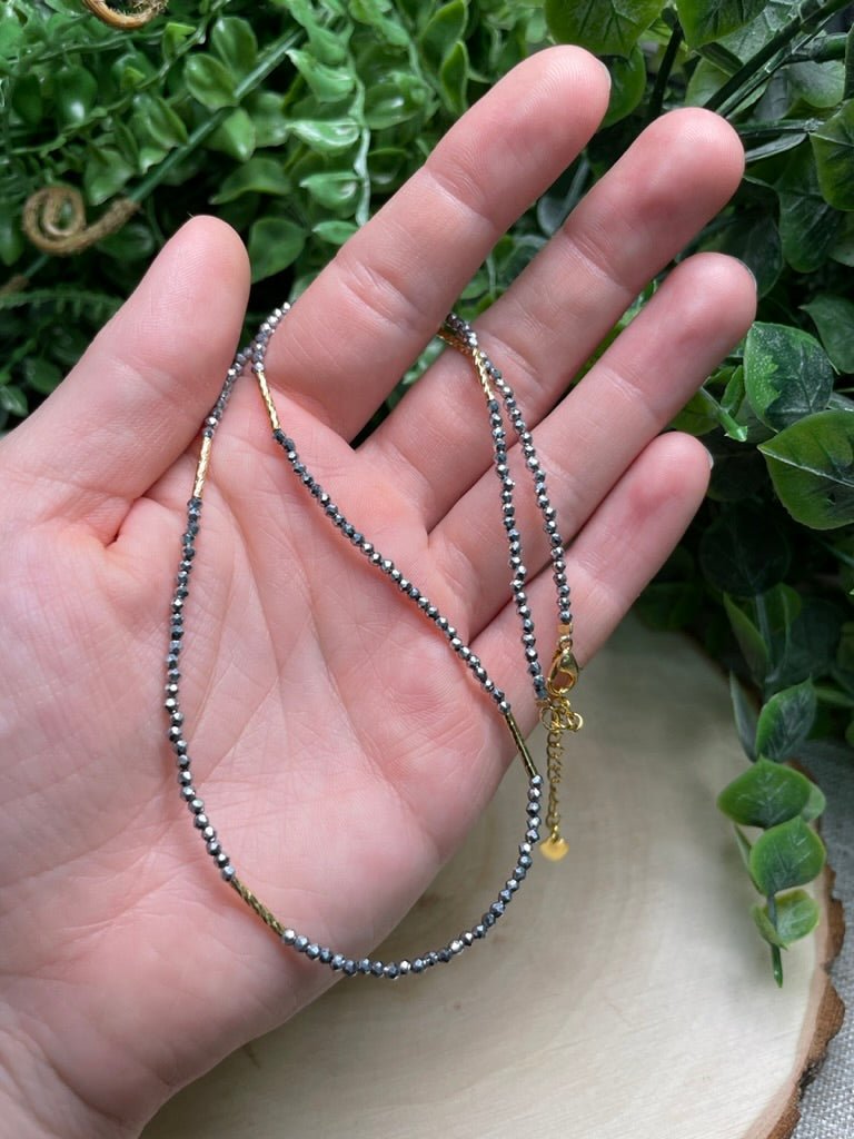 Terahertz Choker Necklace | Copper Ashes