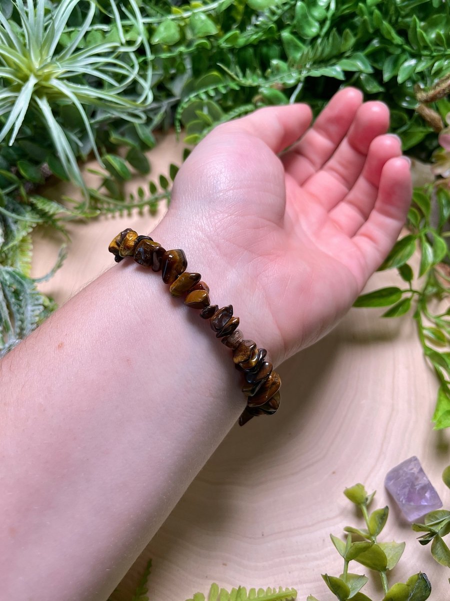 Tigers Eye Chip Bracelet | Copper Ashes