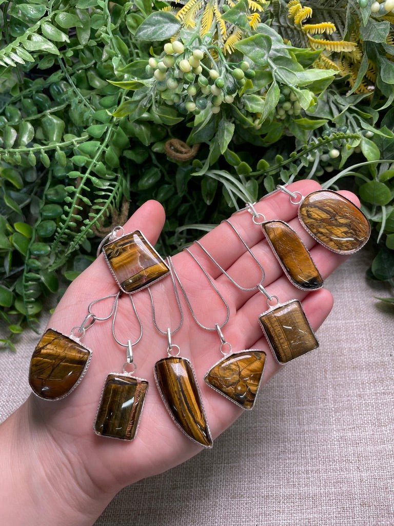 Tigers Eye Necklace | Copper Ashes