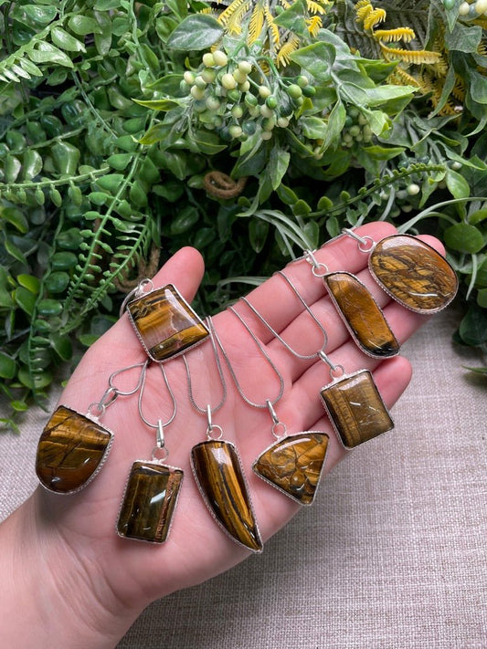 Tigers Eye Necklace | Copper Ashes
