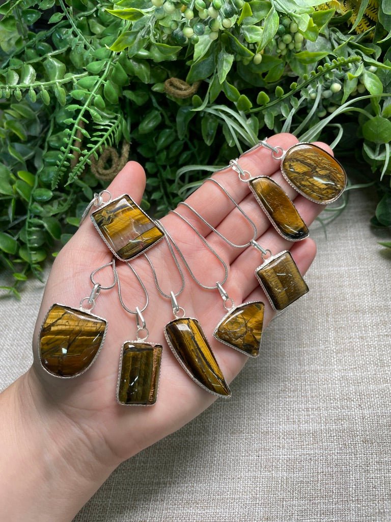 Tigers Eye Necklace | Copper Ashes