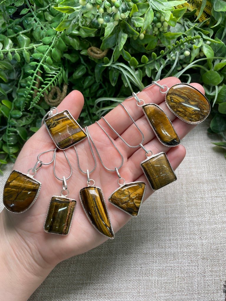 Tigers Eye Necklace | Copper Ashes