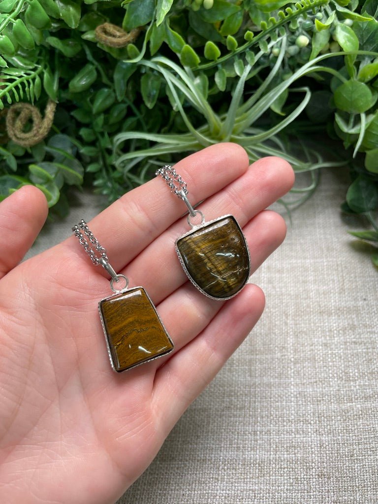 Tigers Eye Necklace | Copper Ashes