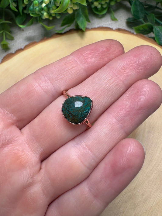 Turquoise Ring Size 7 | Copper Ashes