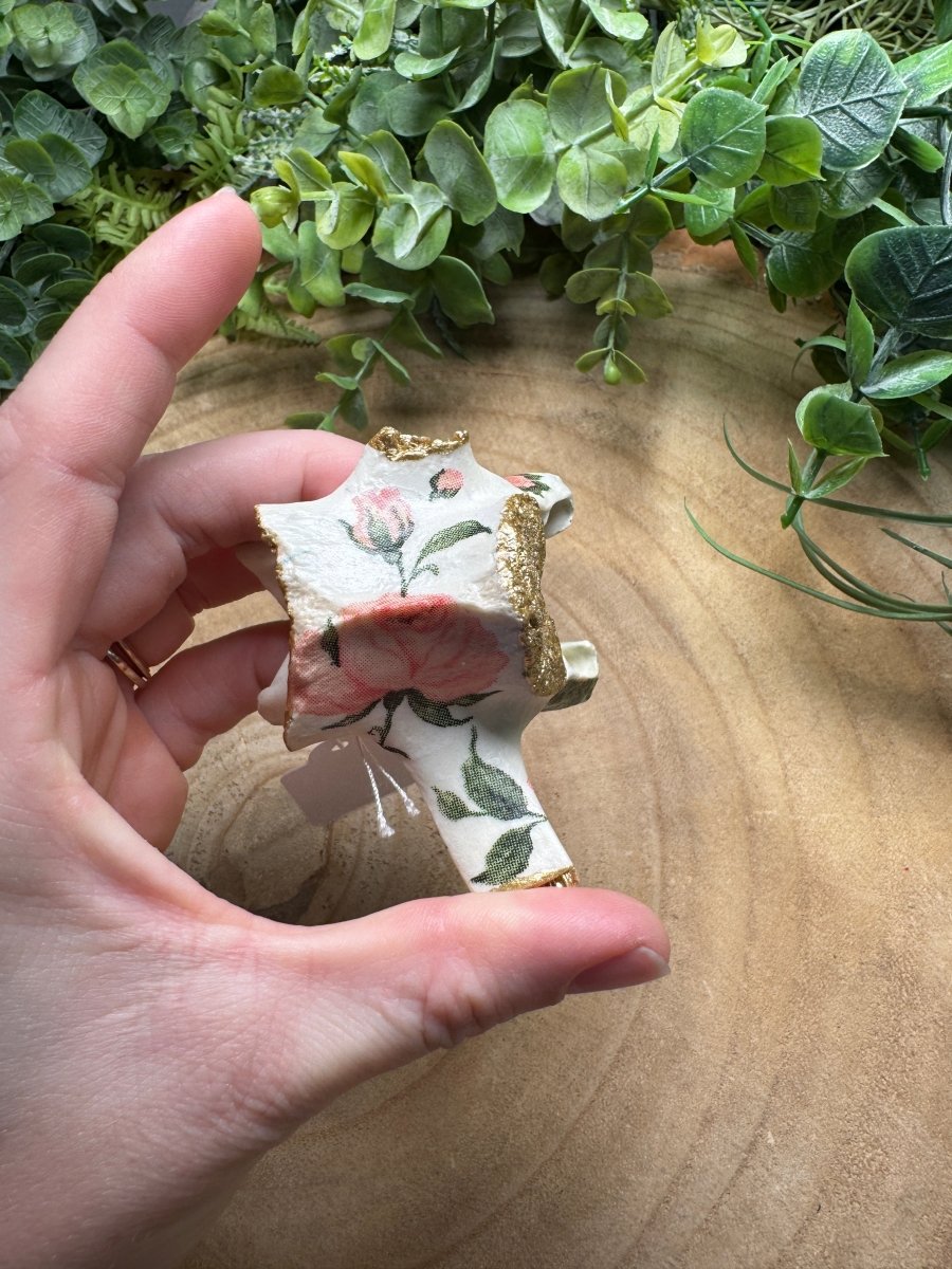 Vertebrae- Hand Decorated | Copper Ashes