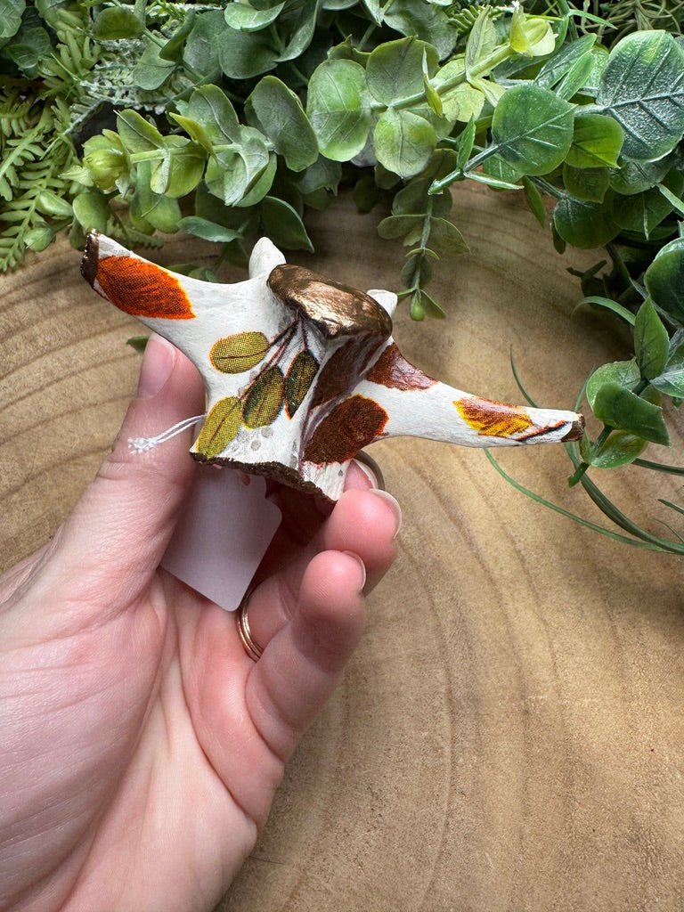 Vertebrae- Hand Decorated | Copper Ashes